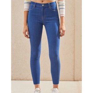 High Rise Jeans Bubble Blue